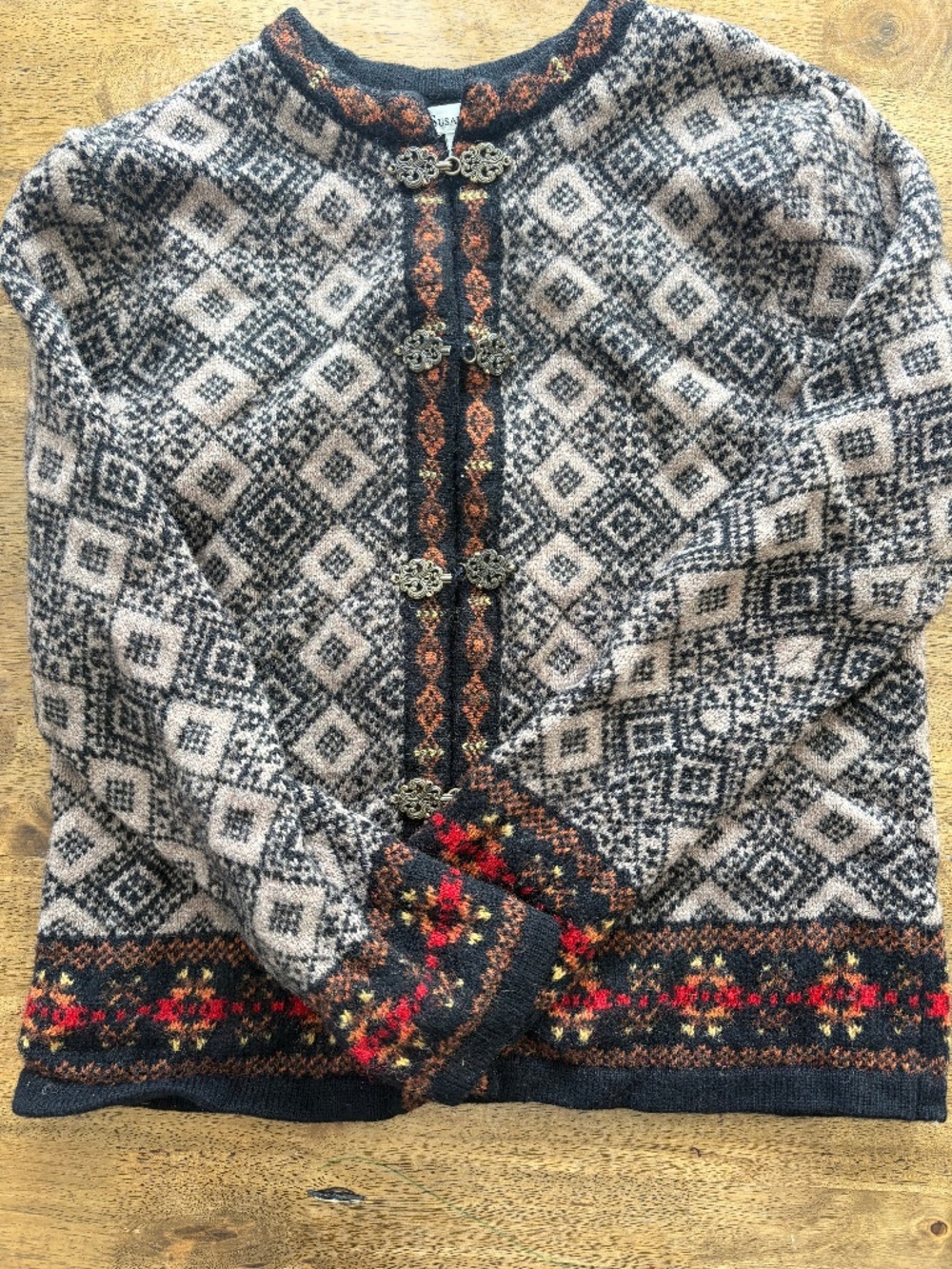 Vintage Susan Bristol size small sweater
